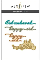 ALTENEW ALTENEW EID GREETINGS DIE SET