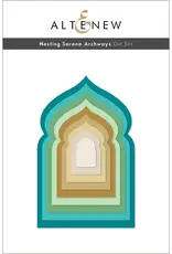 ALTENEW ALTENEW NESTING SERENE ARCHWAYS DIE SET