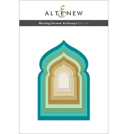 ALTENEW ALTENEW NESTING SERENE ARCHWAYS DIE SET