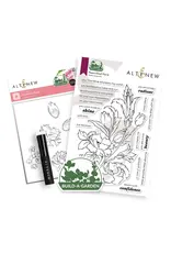 ALTENEW ALTENEW BUILD-A-GARDEN: FLOURISHED FLORA CLEAR STAMP AND STENCIL SET BUNDLE
