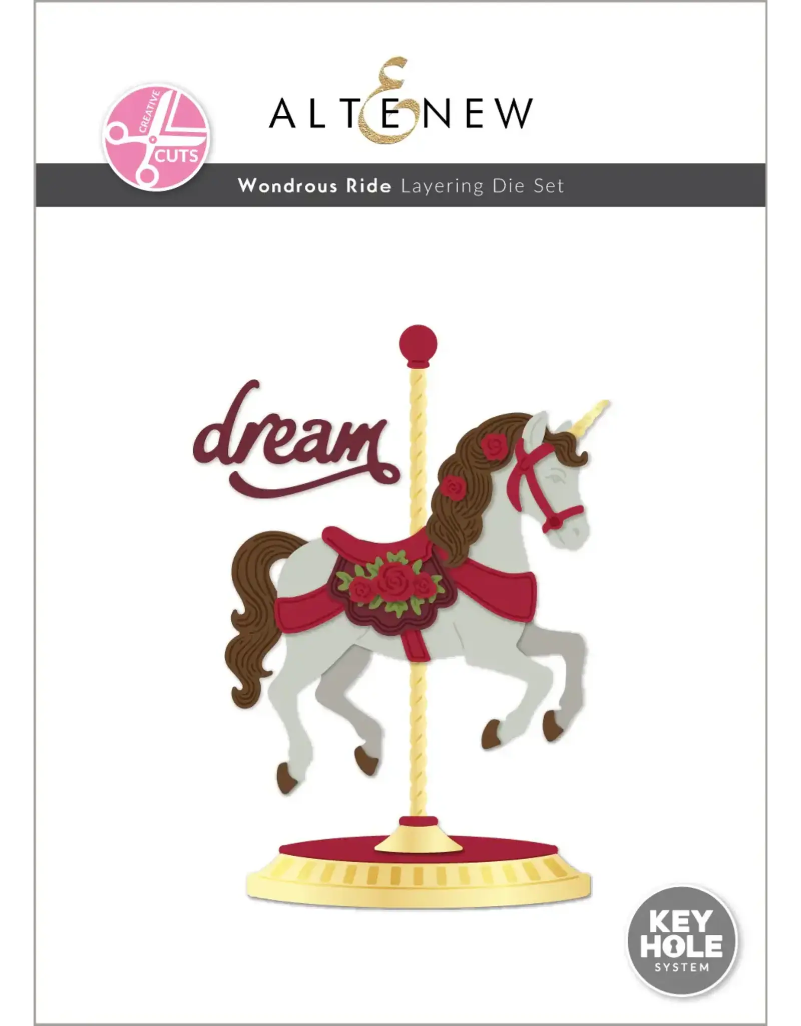 ALTENEW ALTENEW CREATIVE CUTS: WONDROUS RIDE LAYERING DIE SET