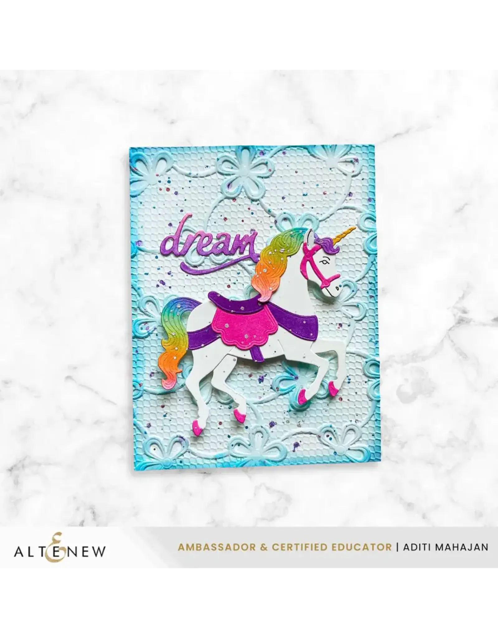 ALTENEW ALTENEW CREATIVE CUTS: WONDROUS RIDE LAYERING DIE SET