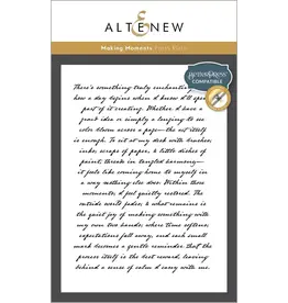 ALTENEW ALTENEW BETTERPRESS MAKING MOMENTS PRESS PLATES