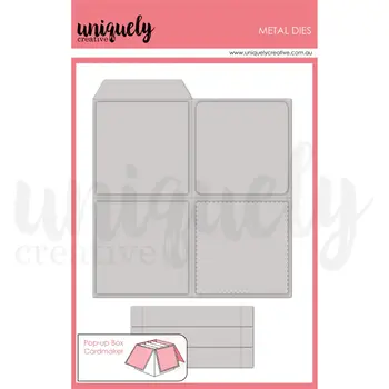 UNIQUELY CREATIVE UNIQUELY CREATIVE POP-UP BOX CARDMAKER DIE SET