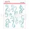 UNIQUELY CREATIVE UNIQUELY CREATIVE BLUE FLOURISH PUFFY STICKERS