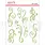 UNIQUELY CREATIVE UNIQUELY CREATIVE GREEN FLOURISH PUFFY STICKERS