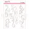 UNIQUELY CREATIVE UNIQUELY CREATIVE WHITE FLOURISH PUFFY STICKERS