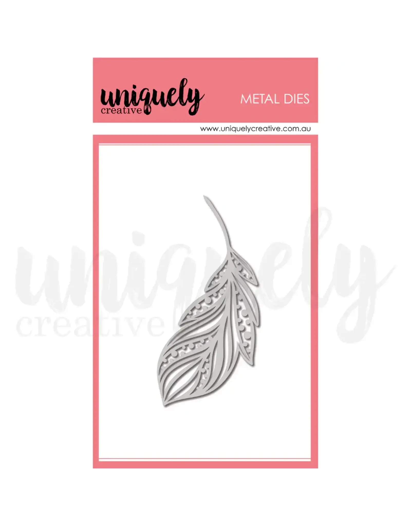 UNIQUELY CREATIVE UNIQUELY CREATIVE FREE SPIRIT FEATHER DIE