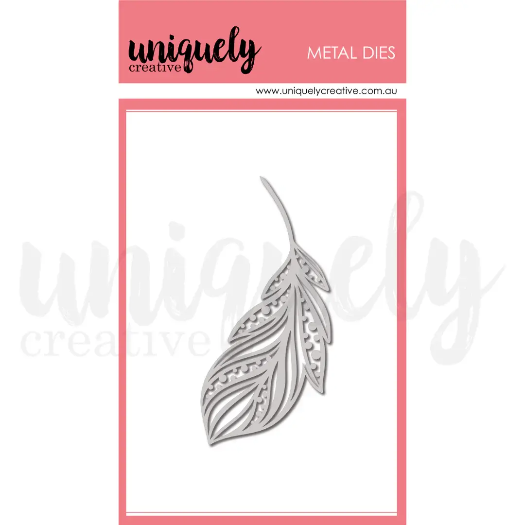 UNIQUELY CREATIVE UNIQUELY CREATIVE FREE SPIRIT FEATHER DIE