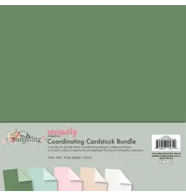 UNIQUELY CREATIVE UNIQUELY CREATIVE TEA & TRANQUILITY 12x12 CARDSTOCK BUNDLE