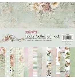 UNIQUELY CREATIVE UNIQUELY CREATIVE TEA & TRANQUILITY 12x12 COLLECTION PACK