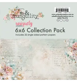 UNIQUELY CREATIVE UNIQUELY CREATIVE TEA & TRANQUILITY 6x6 COLLECTION PACK