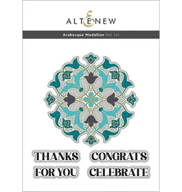ALTENEW ALTENEW ARABESQUE MEDALLION DIE SET