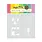 WAFFLE FLOWER WAFFLE FLOWER SQUARE POSTAGE CORAL STENCIL
