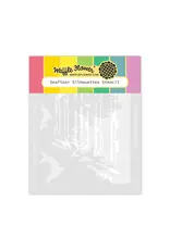 WAFFLE FLOWER WAFFLE FLOWER SEAFLOOR SILHOUETTES STENCIL SET