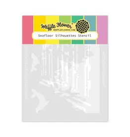 WAFFLE FLOWER WAFFLE FLOWER SEAFLOOR SILHOUETTES STENCIL SET