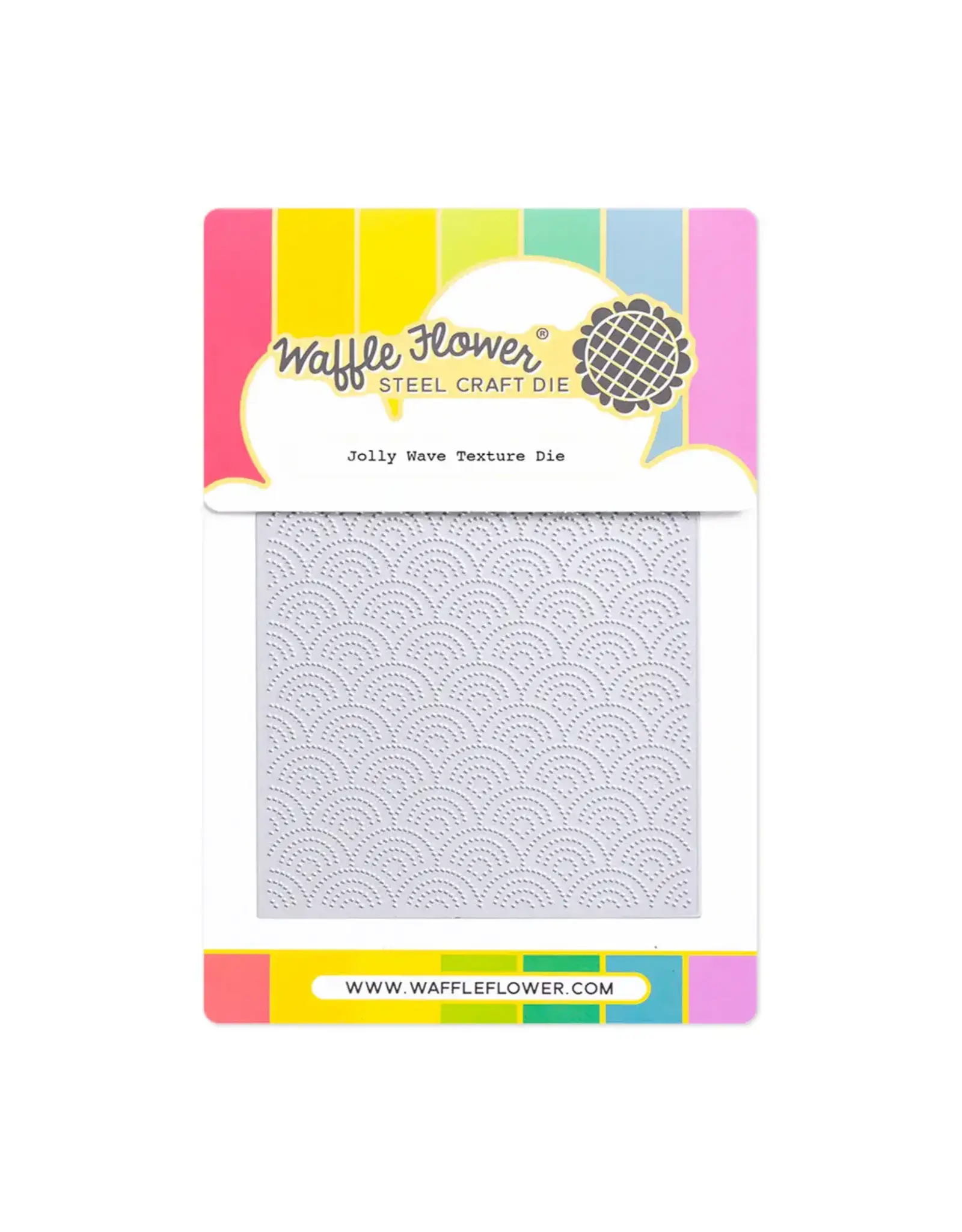 WAFFLE FLOWER WAFFLE FLOWER JOLLY WAVE TEXTURE DIE