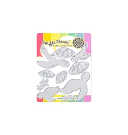WAFFLE FLOWER WAFFLE FLOWER HAPPY TURTLE DIE SET