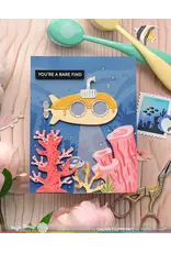 WAFFLE FLOWER WAFFLE FLOWER HAPPY SUBMARINE DIE SET