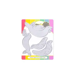 WAFFLE FLOWER WAFFLE FLOWER HAPPY SEALS DIE SET
