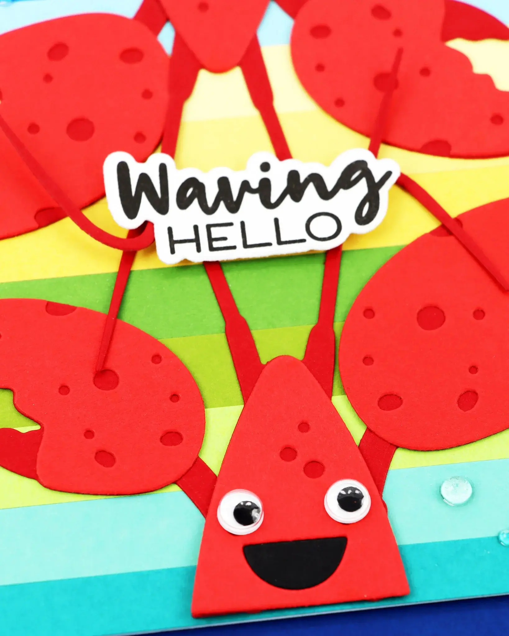 WAFFLE FLOWER WAFFLE FLOWER HAPPY LOBSTER DIE SET
