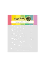 WAFFLE FLOWER WAFFLE FLOWER HAPPY BUBBLES STENCIL