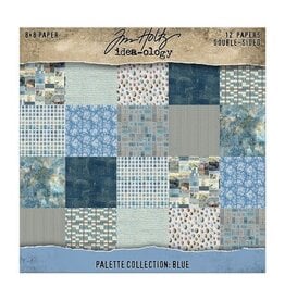 ADVANTUS TIM HOLTZ IDEA-OLOGY PALETTE COLLECTION BLUE 8x8 DOUBLE SIDED CARDSTOCK