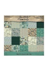 ADVANTUS TIM HOLTZ IDEA-OLOGY PALETTE COLLECTION TEAL 8x8 DOUBLE SIDED CARDSTOCK