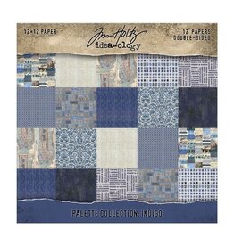 ADVANTUS TIM HOLTZ IDEA-OLOGY PALETTE COLLECTION INDIGO 12x12 DOUBLE SIDED CARDSTOCK