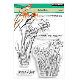 PENNY BLACK PENNY BLACK DAFFODIL DAYS CLEAR STAMP SET