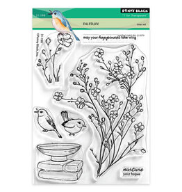 PENNY BLACK PENNY BLACK NURTURE CLEAR STAMP SET