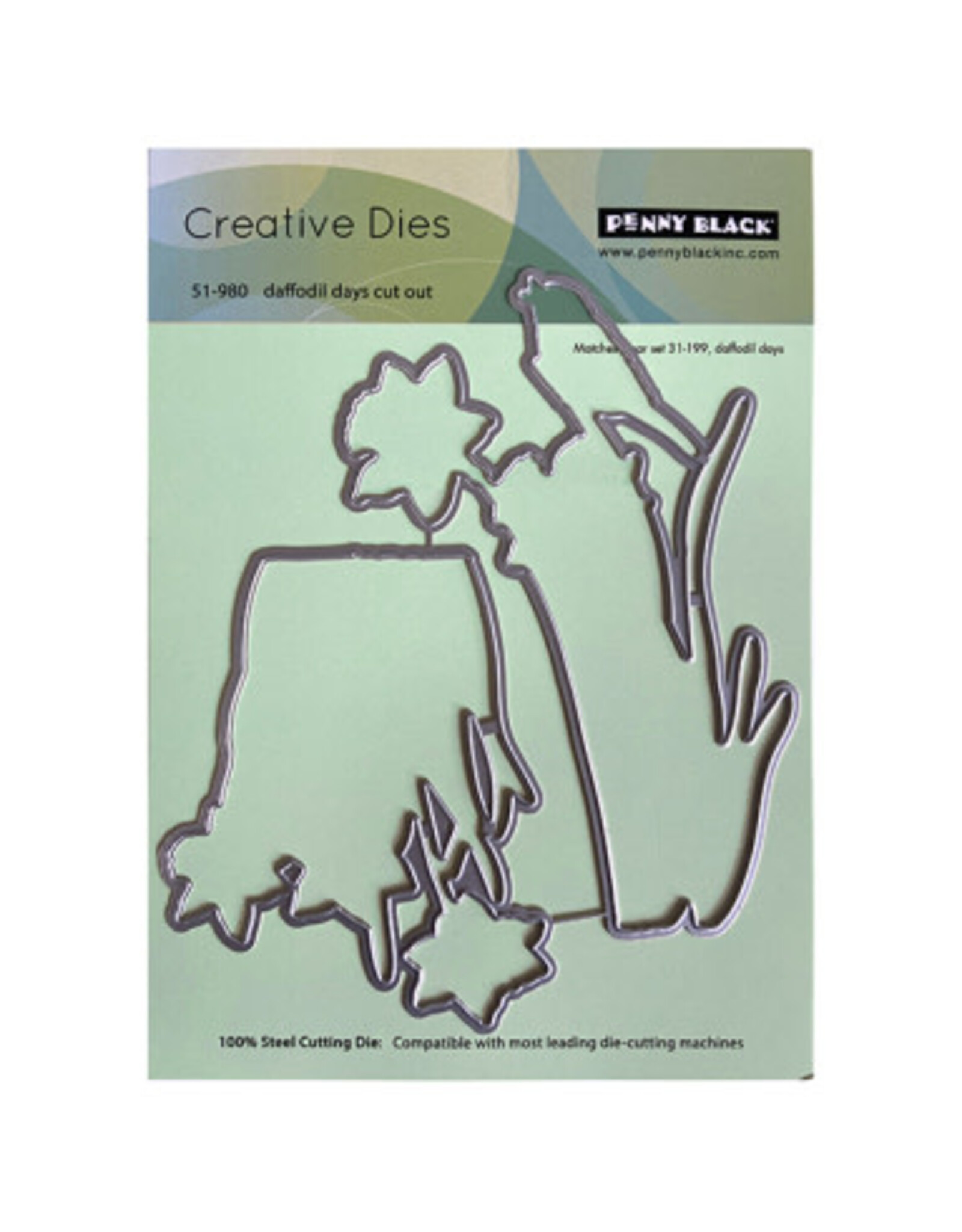 PENNY BLACK PENNY BLACK DAFFODIL DAYS CUT OUT DIE SET