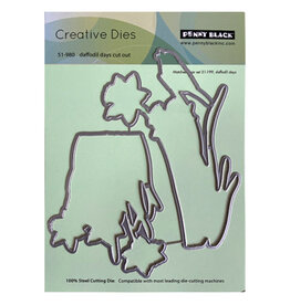 PENNY BLACK PENNY BLACK DAFFODIL DAYS CUT OUT DIE SET