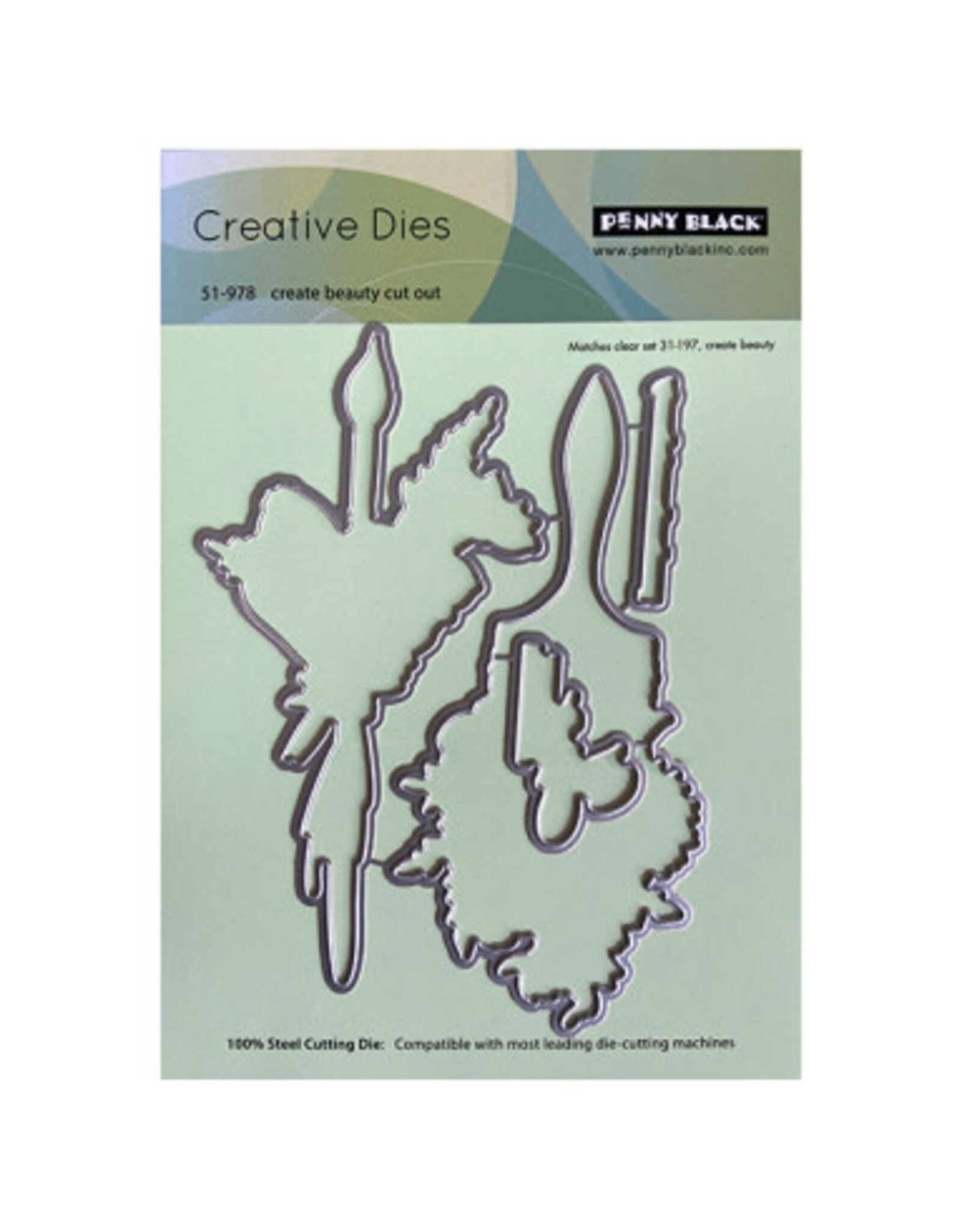 PENNY BLACK PENNY BLACK CREATE BEAUTY CUT OUT DIE SET
