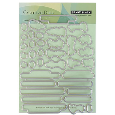 PENNY BLACK PENNY BLACK PERSONALIZED BIRTHDAY CUT OUT DIE SET