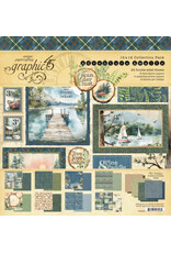 GRAPHIC 45 GRAPHIC 45 ADVENTURE AWAITS 12x12 COLLECTION PACK