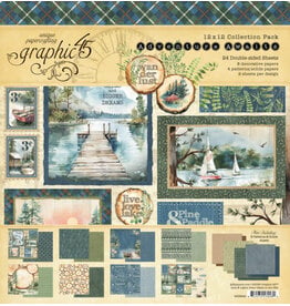 GRAPHIC 45 GRAPHIC 45 ADVENTURE AWAITS 12x12 COLLECTION PACK