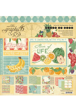 GRAPHIC 45 GRAPHIC 45 SLICE OF LIFE 12x12 COLLECTION PACK