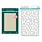 SPELLBINDERS SPELLBINDERS NINA BOETTCHER BOUGIE BIRTHDAY COLLECTION BORN TO SPARKLE 3D EMBOSSING FOLDER AND STENCIL