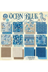 GRAPHIC 45 GRAPHIC 45 OCEAN BLUE KEEPSAKE KIT WITH EXCLUSIVE METAL DIE SET