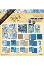 GRAPHIC 45 GRAPHIC 45 OCEAN BLUE KEEPSAKE EDITION PACK