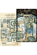 GRAPHIC 45 GRAPHIC 45 ADVENTURE AWAITS CHIPBOARD TAGS & FRAMES