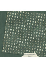 GRAPHIC 45 GRAPHIC 45 ADVENTURE AWAITS EVERGREEN PATTERN & SOLID SHEET 12x12 CARDSTOCK