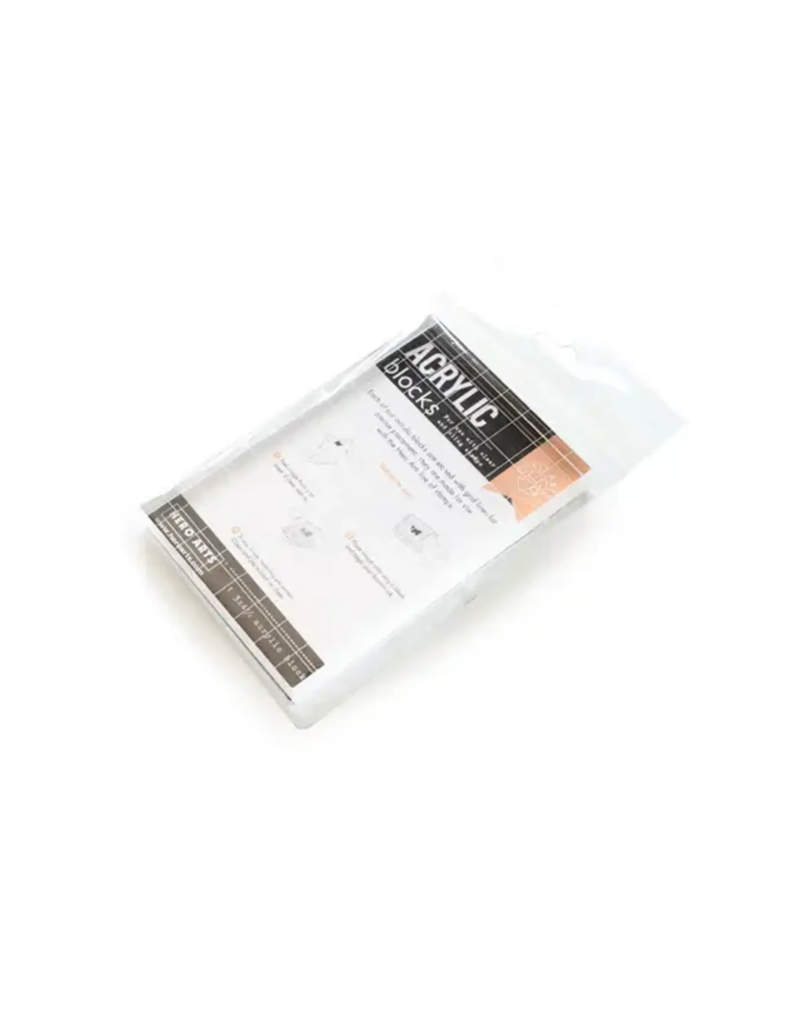 HERO ARTS HERO ARTS 3" x 4.5" ACRYLIC BLOCK