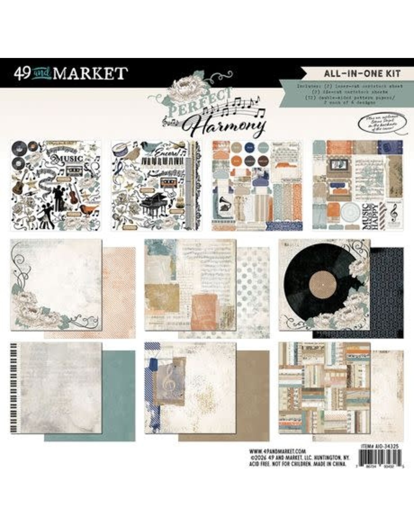 49 AND MARKET 49 AND MARKET PERFECT HARMONY ALL-IN-ONE KIT