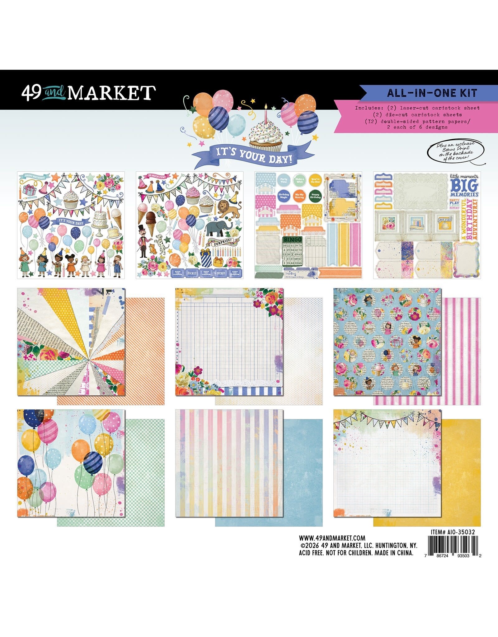 49 AND MARKET 49 AND MARKET IT'S YOUR DAY ALL-IN-ONE KIT