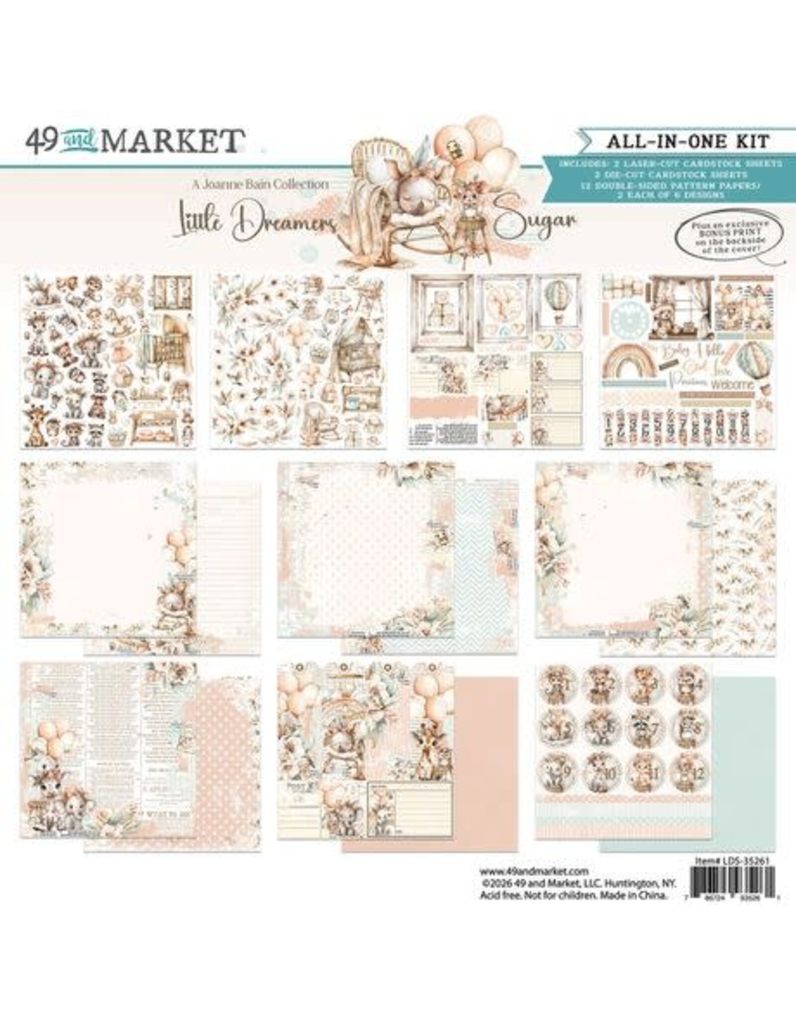 49 AND MARKET 49 AND MARKET LITTLE DREAMERS SUGAR ALL-IN-ONE KIT