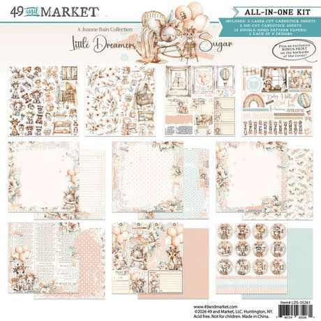 49 AND MARKET 49 AND MARKET LITTLE DREAMERS SUGAR ALL-IN-ONE KIT