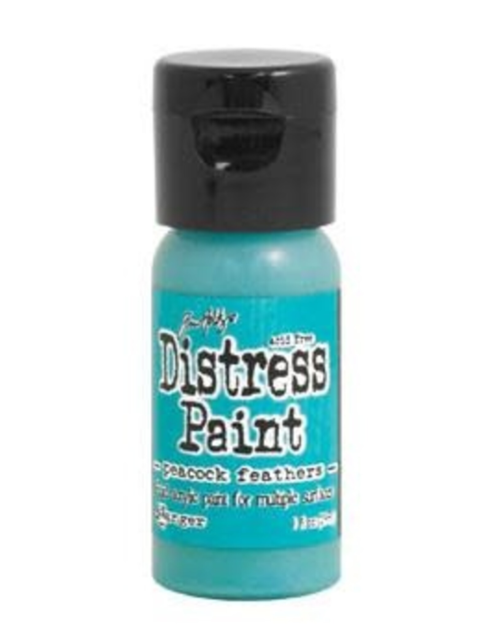 RANGER TIM HOLTZ DISTRESS ACRYLIC PAINT PEACOCK FEATHERS 1OZ
