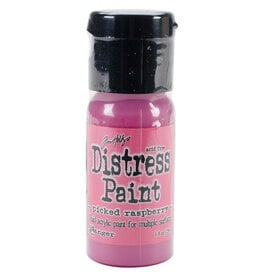 RANGER TIM HOLTZ DISTRESS ACRYLIC PAINT PICKED RASPBERRY 1OZ